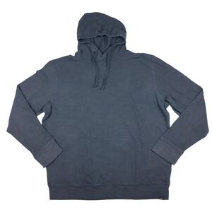 Faherty Hoodie Hooded Gray Organic Cotton Pullover Long Sleeve Shirt Men XXL